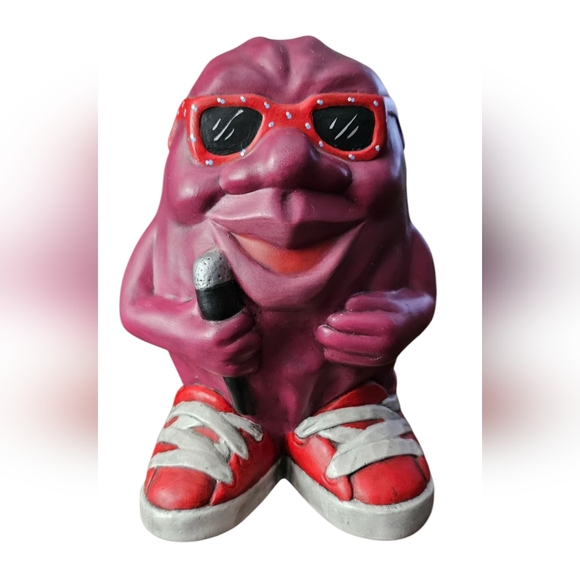 Unbranded Other - Vintage - California Raisin 7" Ceramic 1980's  Figurine Cartoon Collectible